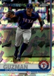 2019 Topps Chrome Sapphire Edition Base Set Ronald Guzman #320 card
