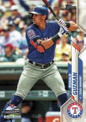 2020 Topps Base Set Ronald Guzman #609 card