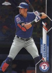 2020 Topps Chrome Base Set Ronald Guzman #129 card