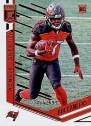 2018 Donruss Elite Base Set Ronald Jones II #160 card