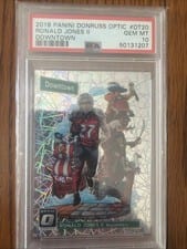 2018 Donruss Optic Downtown Ronald Jones II #DT-20 card
