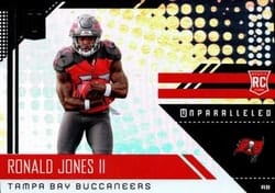 2018 Panini Unparalleled Base Set Ronald Jones II #215 card