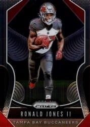 2019 Panini Prizm Base Set Ronald Jones II #195 card