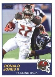 2019 Score Base Set Ronald Jones II #277 card
