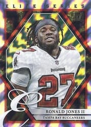 2021 Donruss Elite Series Ronald Jones II #ES-RJO card