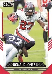 2021 Score Base Set Ronald Jones II #11 card