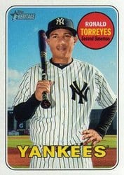 2018 Topps Heritage Base Set Ronald Torreyes #642 card