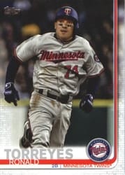 2019 Topps Base Set Ronald Torreyes #537 card