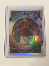 2022 Topps Merlin Chrome UEFA Club Competitions Ageless Alchemy Ronaldo #AA-2 card