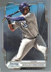 2019 Bowman Sterling Base Set Ronaldo Hernandez #BPR-17 card