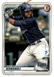 2020 Bowman 1st Edition Base Set Ronaldo Hernandez #BFE-12 card