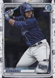 2020 Bowman Chrome Prospects Ronaldo Hernandez #BCP-12 card