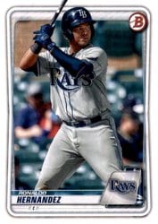 2020 Bowman Draft Base Set Ronaldo Hernandez #BD-161 card