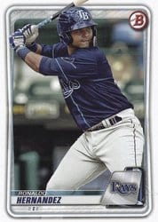 2020 Bowman Prospects Ronaldo Hernandez #BP-12 card