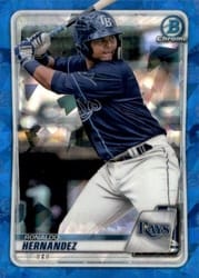 2020 Bowman Sapphire Edition Base Set Ronaldo Hernandez #BCP-12 card