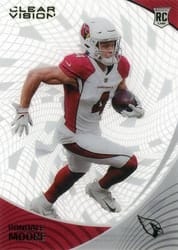 2021 Panini Chronicles Clear Vision Rookies Rondale Moore #CVR-19 card