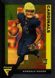 2021 Panini Chronicles Flux Rookies Rondale Moore #FX-20 card