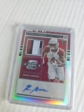 2021 Panini Contenders Optic Rookie Patch Autographs Rondale Moore #RPA-RMO
