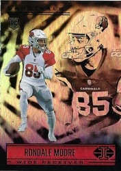 2021 Panini Illusions Base Set Rondale Moore #75 card