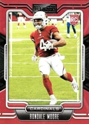 2021 Panini Playbook Base Set Rondale Moore #116 card