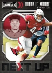 2021 Panini Playbook Next Up Rondale Moore #NXT-RMO card