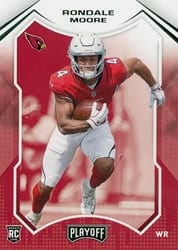 2021 Panini Playoff Base Set Rondale Moore #216 card