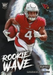 2021 Panini Playoff Rookie Wave Rondale Moore #RW-RMO card