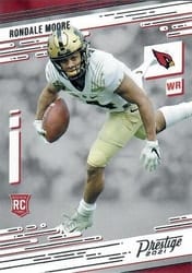 2021 Panini Prestige Base Set Rondale Moore #220 card