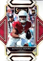 2021 Panini Select Base Set Rondale Moore #258 card