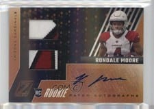 2021 Zenith Rookie Patch Autographs Copper Rondale Moore #100