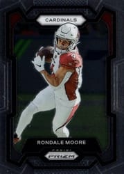 2023 Panini Prizm Base Set Rondale Moore #7 card