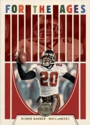2022 Panini Legacy For the Ages Ronde Barber #FA-3 card