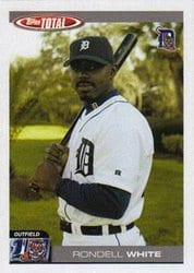 2004 Topps Total Base Set Rondell White #284 card