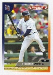 2005 Topps Total Base Set Rondell White #556 card