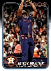 2024 Topps Update Base Set Ronel Blanco #US184 card