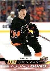 2022-23 Upper Deck UD Canvas Ronnie Attard #C238 card