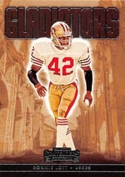 2022 Panini Contenders Gladiators Ronnie Lott #GLD-RLO card