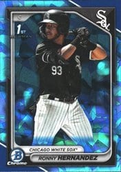 2024 Bowman Sapphire Edition Base Set Ronny Hernandez #BCP-92 card