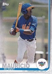 2019 Topps Pro Debut Base Set Ronny Mauricio #51 card