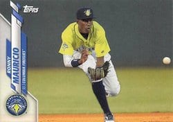 2020 Topps Pro Debut Base Set Ronny Mauricio #PD-80 card