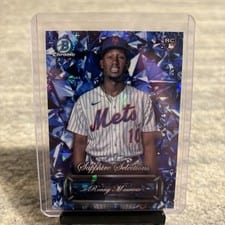 2024 Bowman Chrome Sapphire Edition Selections Ronny Mauricio #SS-9 card