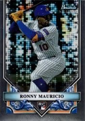 2024 Bowman Sterling Base Set Ronny Mauricio #BSR-19 card