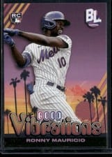 2024 Topps Big League Good Vibrations Ronny Mauricio #GV-18 card