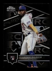 2024 Topps Chrome Black Base Set Ronny Mauricio #42 card