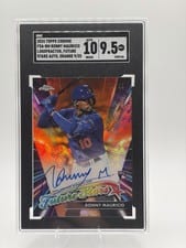 2024 Topps Chrome Logofractor Edition Future Stars Autographs Ronny Mauricio #FSA-RM card
