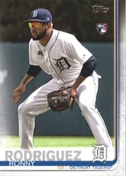 2019 Topps Base Set Ronny Rodriguez #667 card