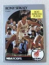 1990-91 Hoops Base Set Rony Seikaly #169