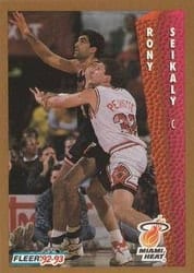 1992-93 Fleer Base Set Rony Seikaly #121