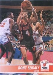 1994-95 Hoops Base Set Rony Seikaly #113 card