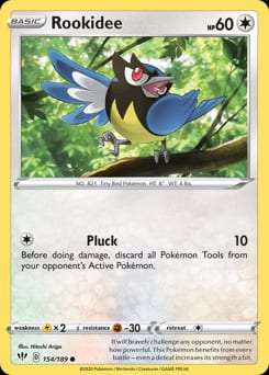 Darkness Ablaze Rookidee #154 card